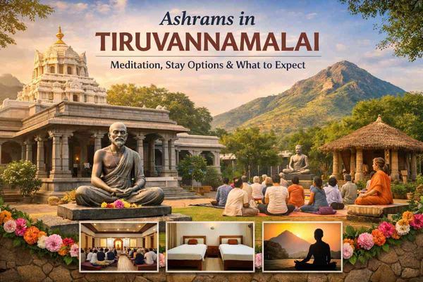 Ashrams in Tiruvannamalai: Meditation, Stay Options & What to Expect